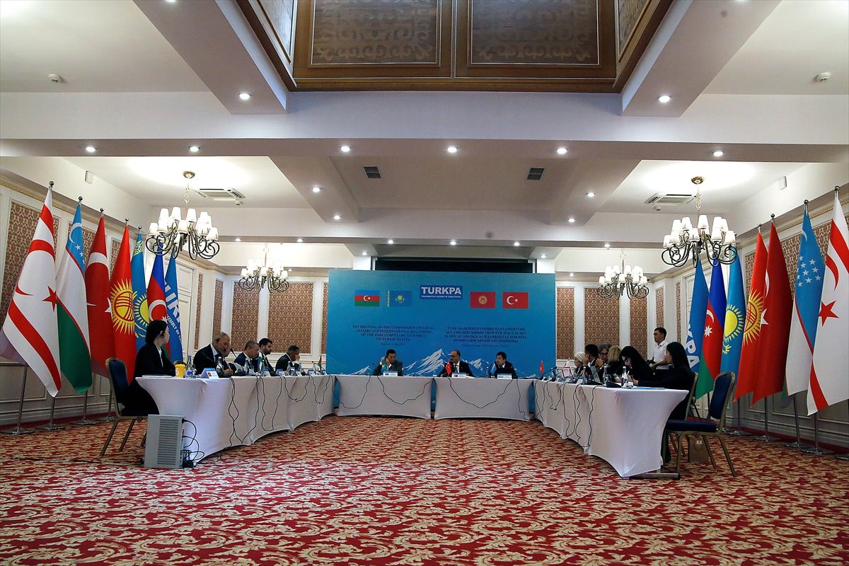 Kırgızistan'da TÜRKPA Hukuk İşleri ve Uluslararası İlişkiler Komisyonu 13. Toplantısı yapıldı