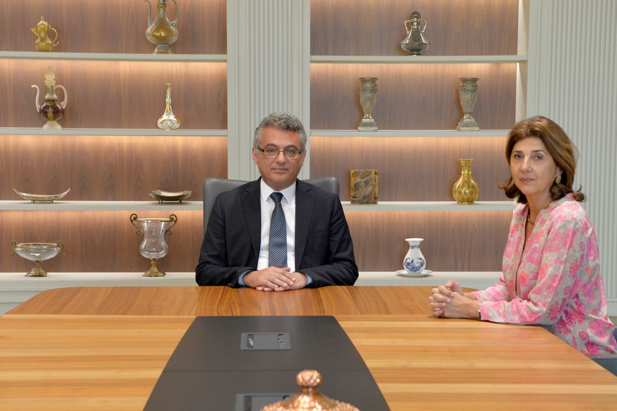 KKTC Cumhurbaşkanı Erhürman, BM Kıbrıs Temsilcisi Cuellar il