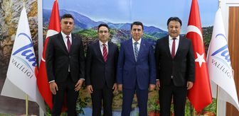 Milli Eğitim Bakanlığı Başmüfettişi Bulut, Tunceli Valiliğini ziyaret etti