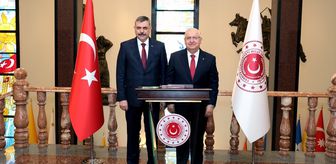 Milli Savunma Bakanı Güler ve İçişleri Bakanı Çiftçi bir araya geldi