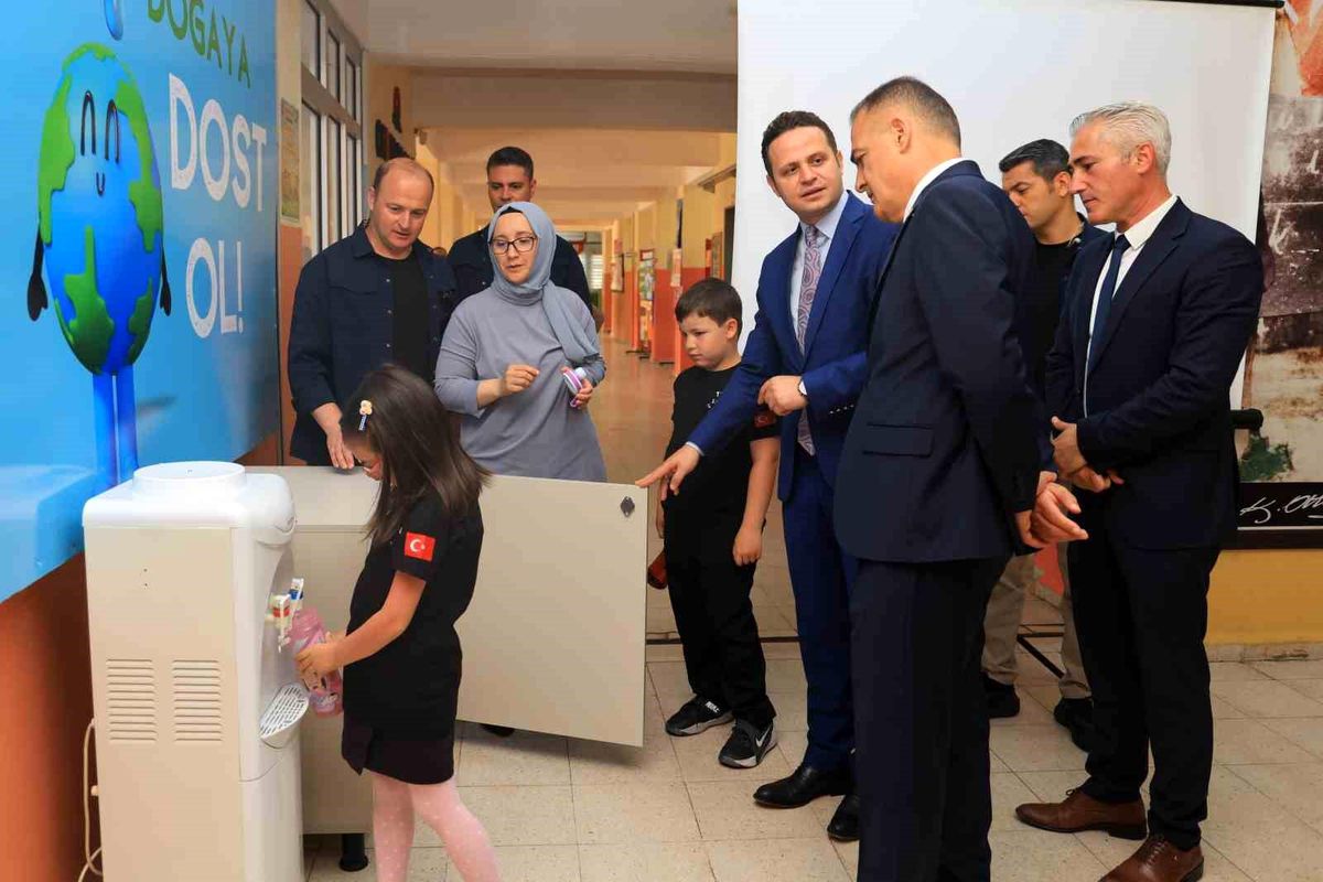 Muğla'daki 400 okula su arıtma cihazı