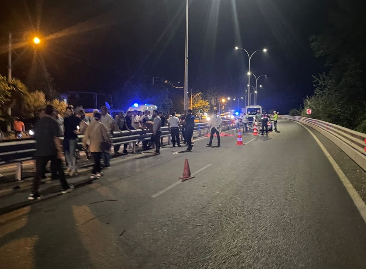 Anamur'da Yaya Geçidinden Geçmeye Çalışan Suriyeli Kadın Hay