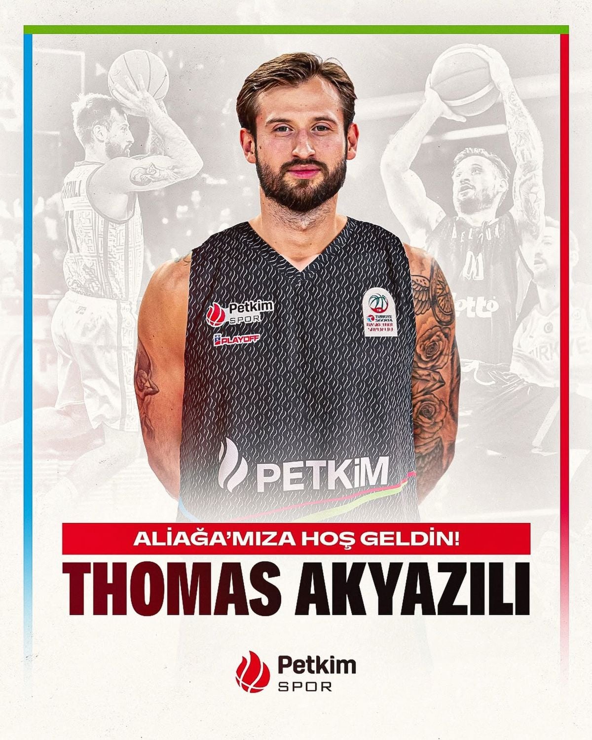 Petkimspor'da Thomas Akyazılı tamam
