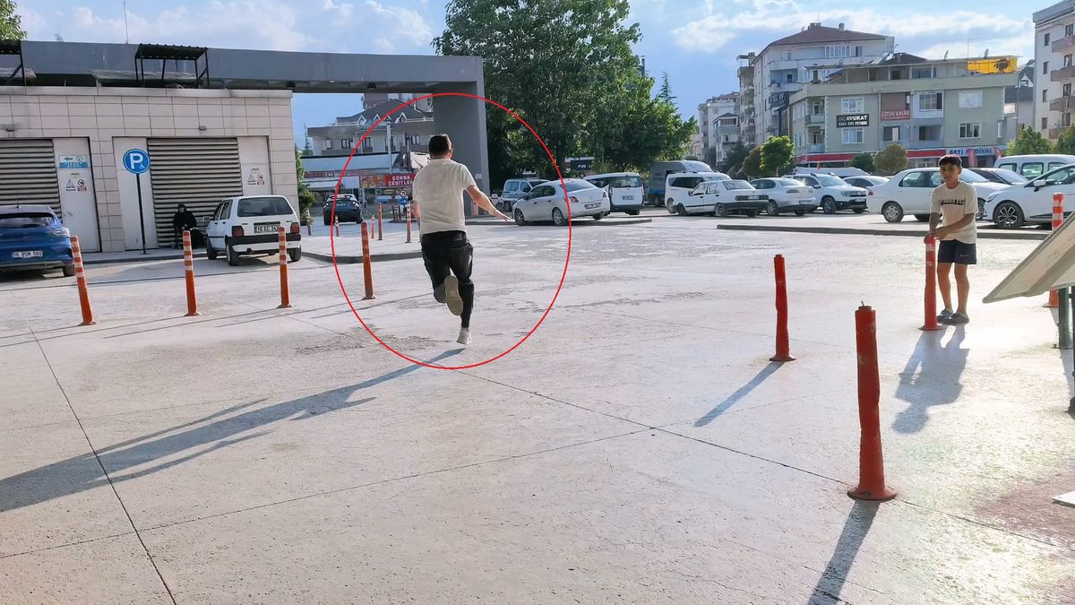 Polisten kaçan şüpheli, yakalanınca 'Sen dur dedin durdum ağ
