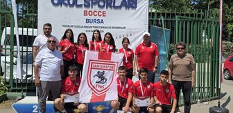 Samsun'un bocce'de üst üste ikinci kez Türkiye şampiyonluğu sevinci