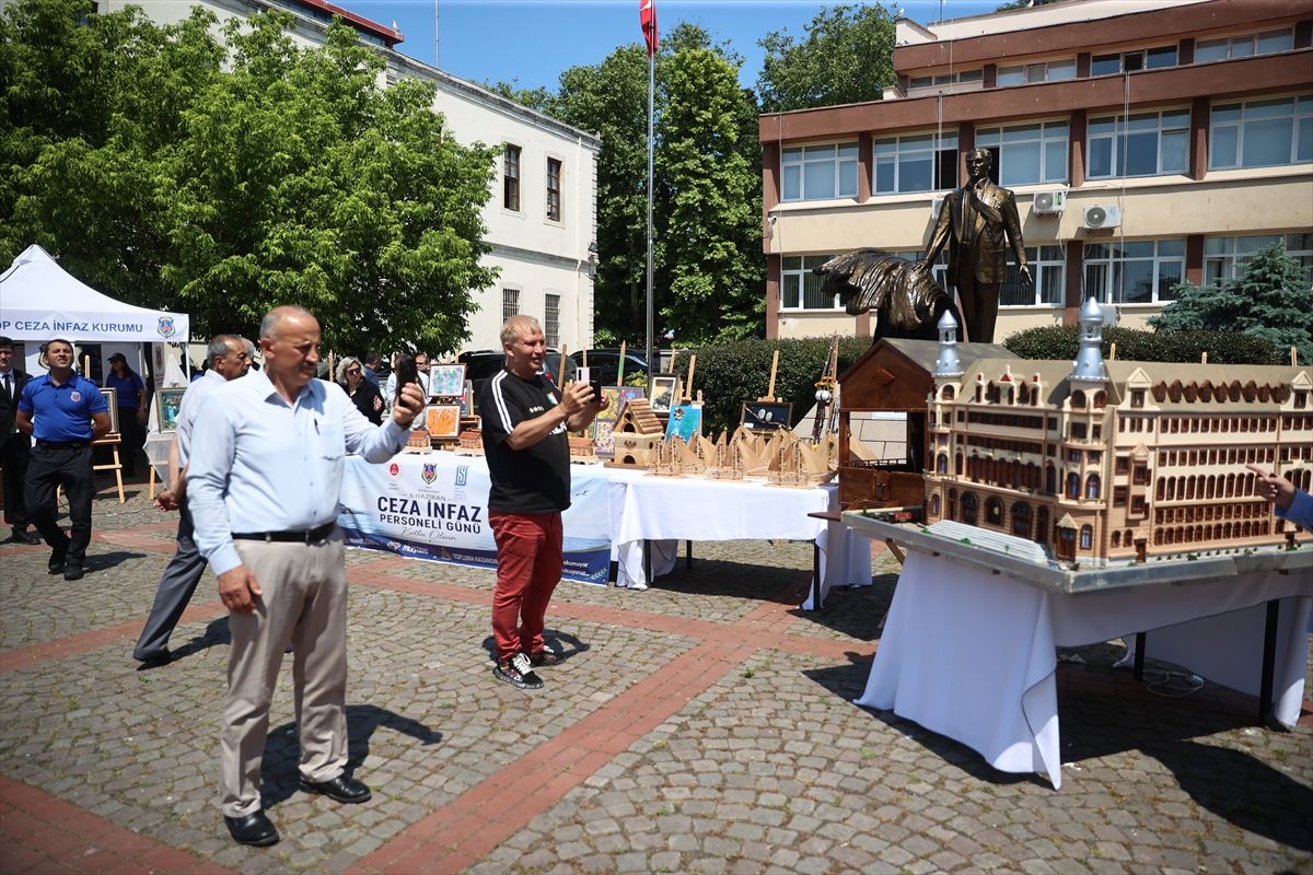 Sinop'ta hükümlülerin yaptığı maket sergisi ilgi gördü