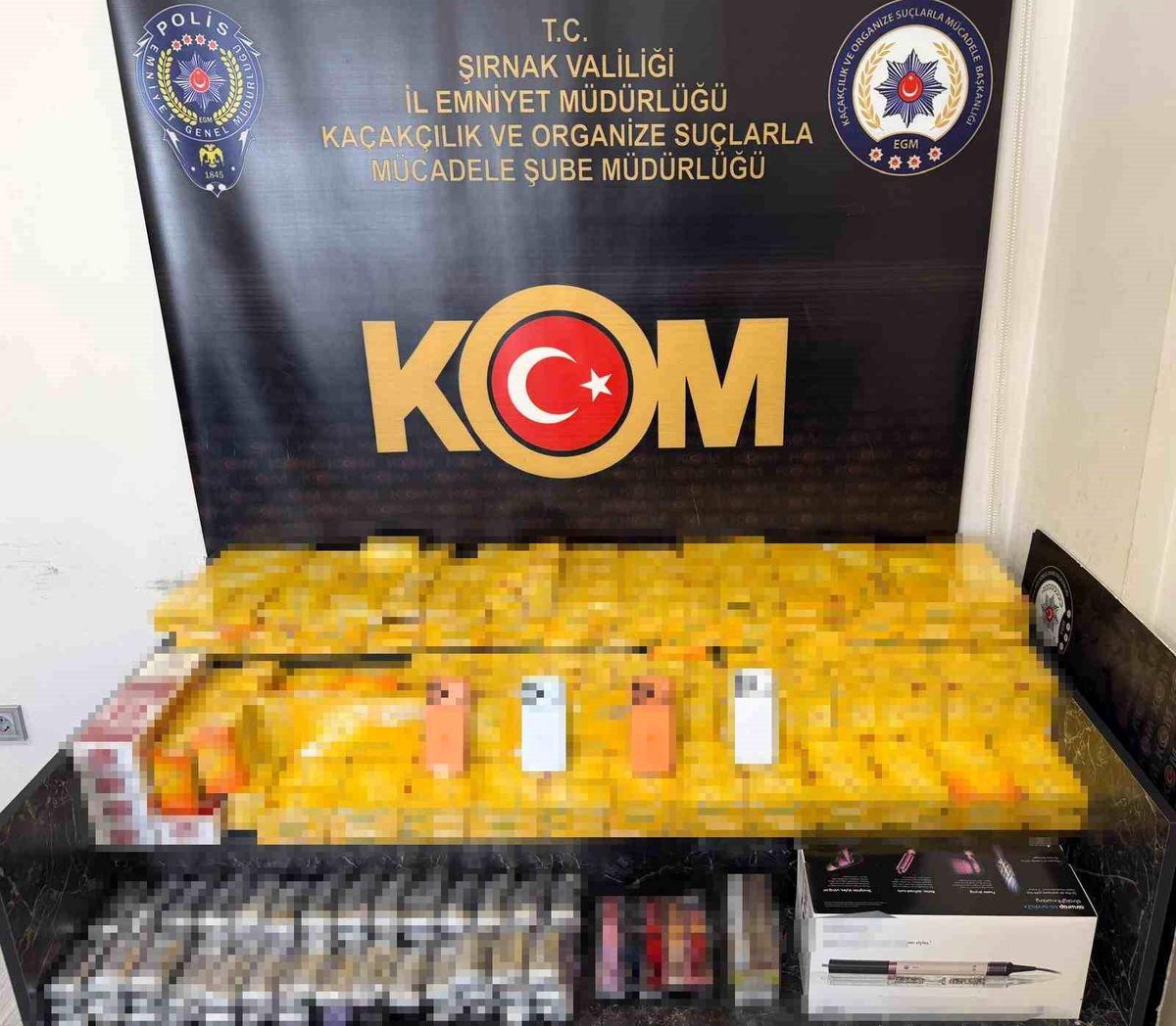 Şırnak'ta asayiş, narkotik ve kaçakçılık operasyonunda 3 tutuklama