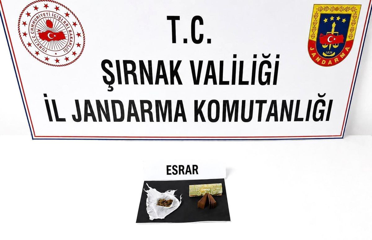 Şırnak'ta jandarma son 1 haftada 104 şüpheli hakkında işlem 