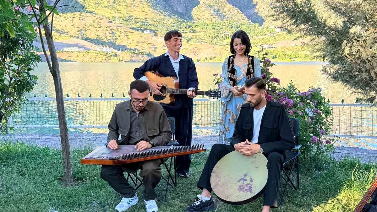 Şırnak yaylalarında artık silah sesi değil, müzik sesleri du