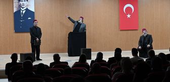 Suşehri'nde 'Şahidimiz Anadolu' adlı tiyatro oyunu sahnelendi