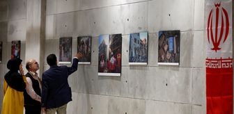 Tahran'da, ABD-İsrail saldırılarına ilişkin fotoğraf sergisi açıldı
