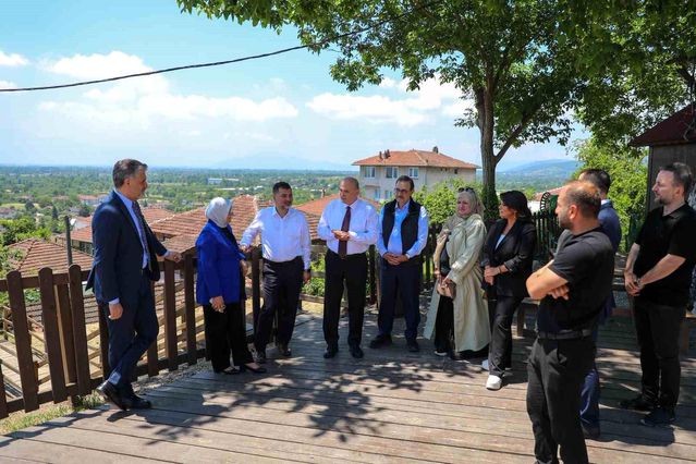 TBMM heyeti Düzce'de Konuralp Antik Kenti'ni inceledi