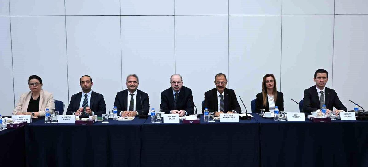TOBB Çimento Meclisi Başkanlığına Adil Sani Konukoğlu seçild