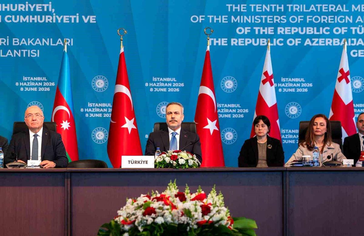 Türkiye-Azerbaycan-Gürcistan Üçlü Dışişleri Bakanları 10'unc
