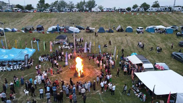 Ütük Göleti'nde doğa ve balıkçılık festivali binlerce katılı