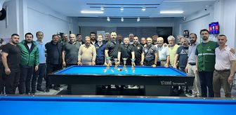 Yeşilay Karadeniz Bölgesi 3 Bant Bilardo Şampiyonası Samsun'da tamamlandı