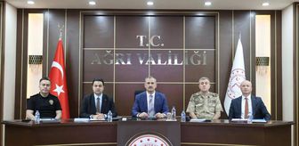 Ağrı’da okul güvenliği toplantısı: 287 okula kamera sistemi kuruldu