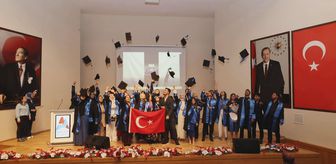 AİÇÜ İİBF’de mezuniyet heyecanı: Öğrenciler kep atarak yeni hayatlarına uğurlandı