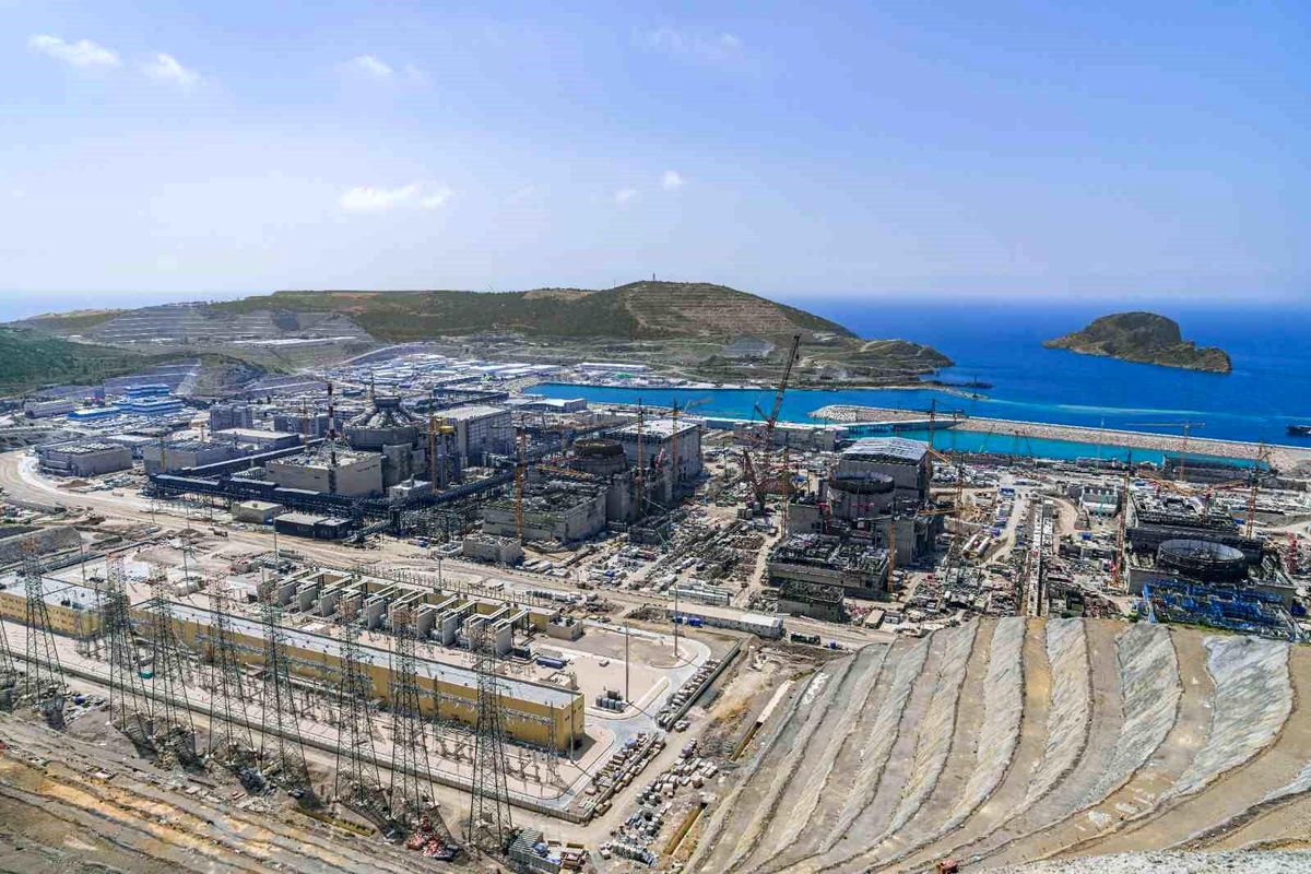 Akkuyu Nükleer Enerji Santrali'nde ilk üniteye temsili nükle