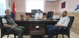 Anamur Orman İşletme Müdürü Yıldırım'dan İlçe Müftüsü Fidan'a ziyaret