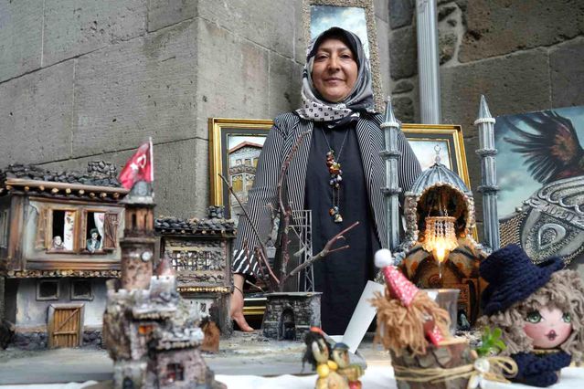 Atıkları sanata dönüştürüyor: Onun gözünde hiçbir şey 'çöp' 
