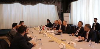 Bakan Bolat, Suriyeli Bakan eş-Şaar ile ikili görüşmesinin ardından değerlendirmelerde bulundu Açıklaması