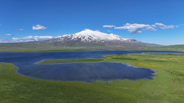 Cil Lake aerial view