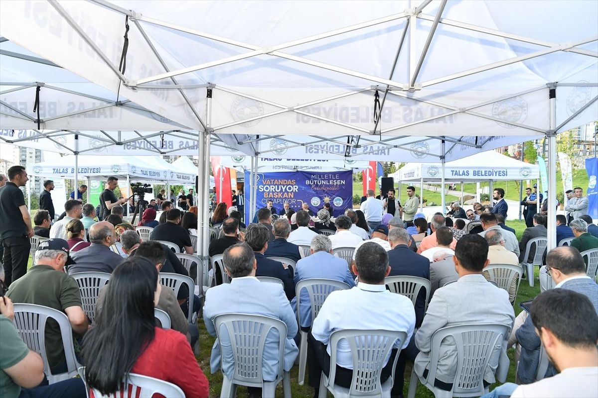 Büyükşehir Belediye Başkanı Büyükkılıç, vatandaşlarla buluştu