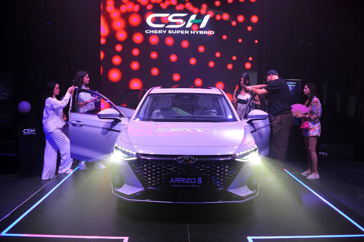 Chery'nin Tunus'ta tanıttığı yeni hibrit otomobil modelleri