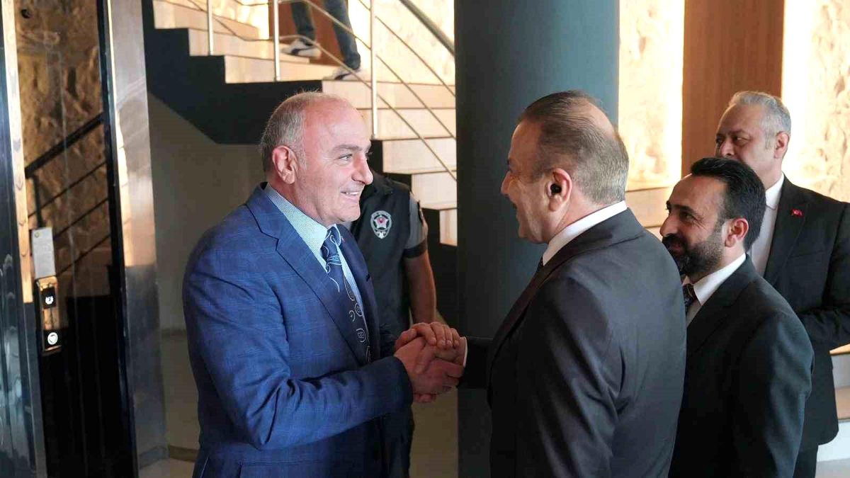 Duhok Ticaret ve Sanayi Odası ile IKBY heyetinden ETSO'ya zi