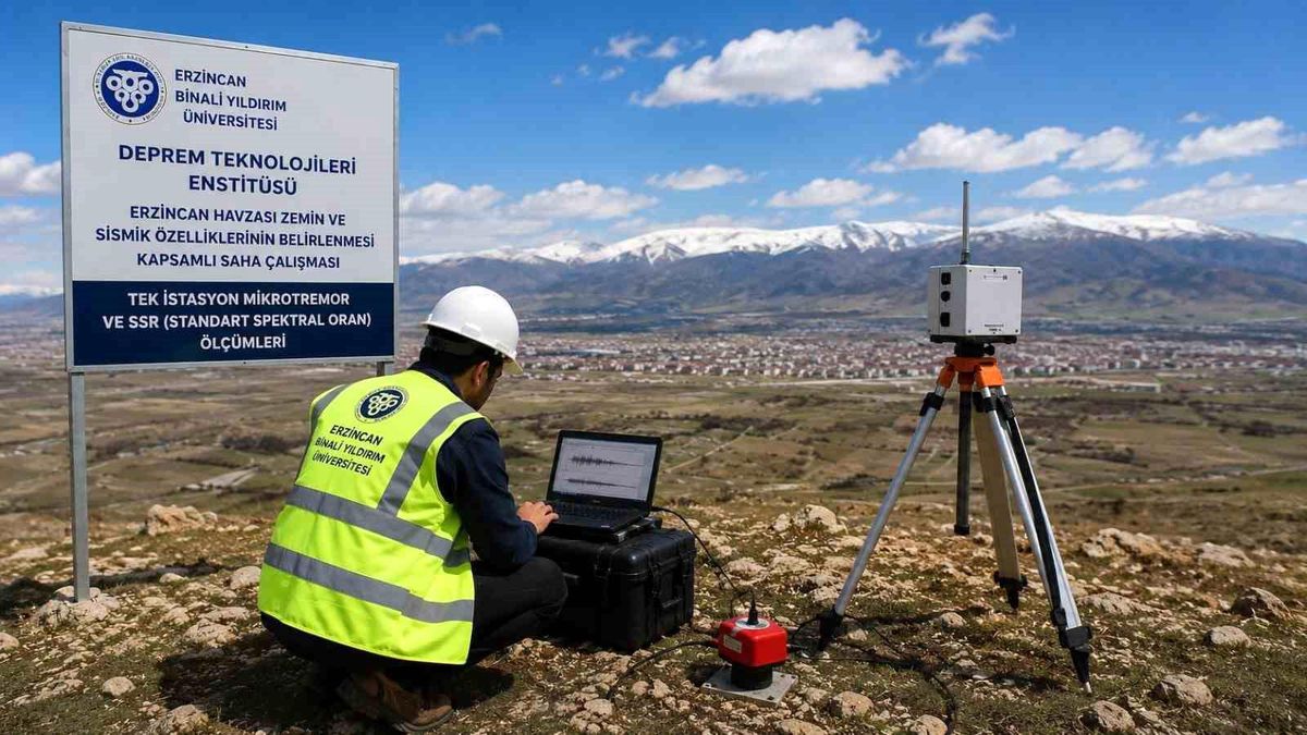 Erzincan'da deprem riskine yönelik havza zemin incelemeleri 