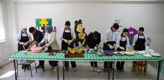 Erzurum'da geleceğin aşçıları waffle etkinliğiyle çocuklarla gönül köprüsü kuruyor