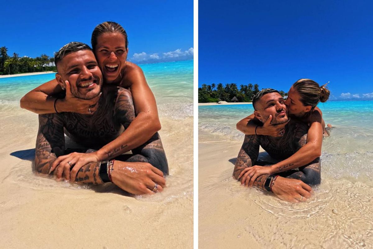 Mauro Icardi'nin Galatasaray'ın yeni sözleşme teklifine yanıt vermeden Maldivler'de tatil yapması.