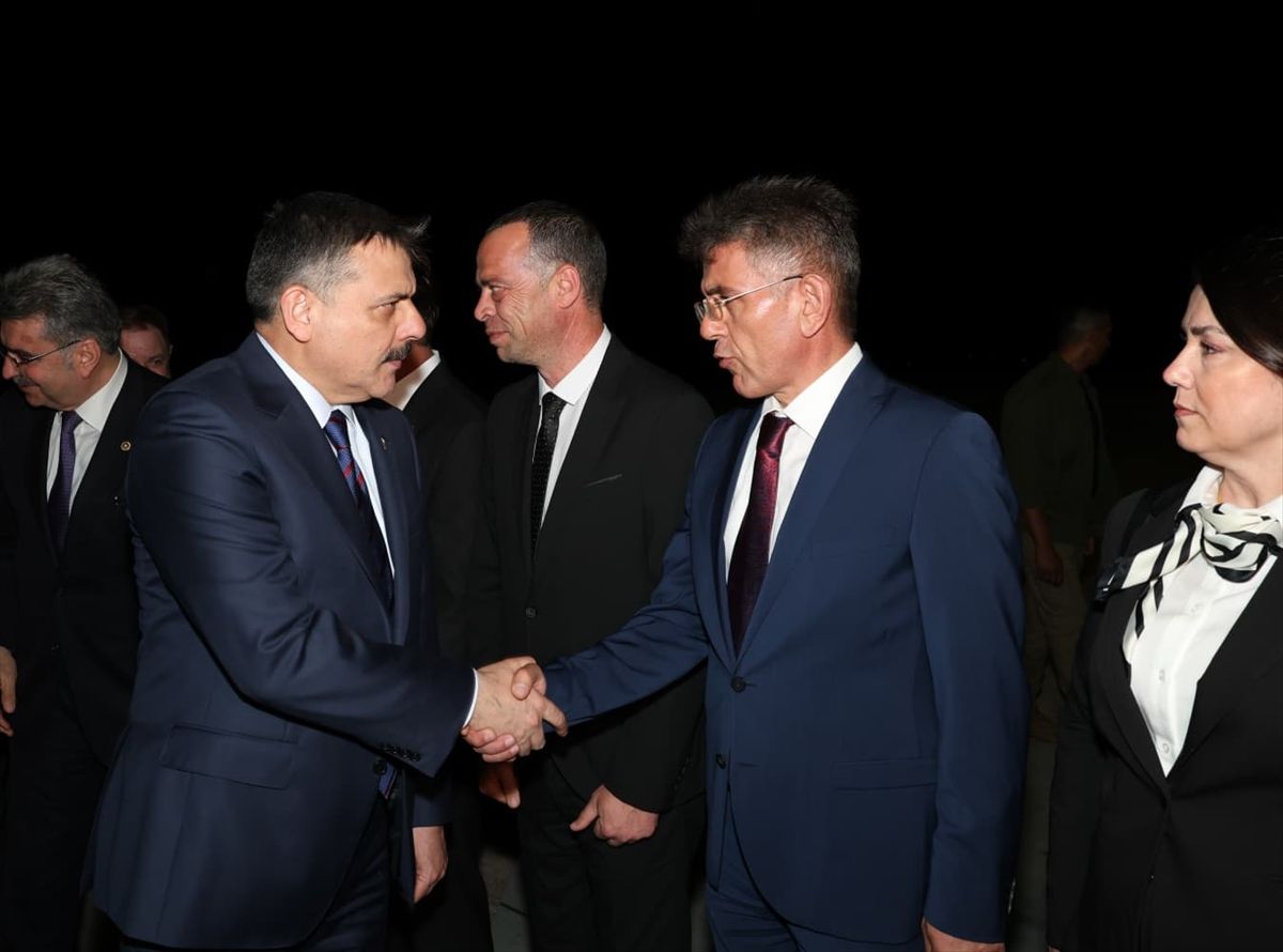 İçişleri Bakanı Mustafa Çiftçi KKTC'de