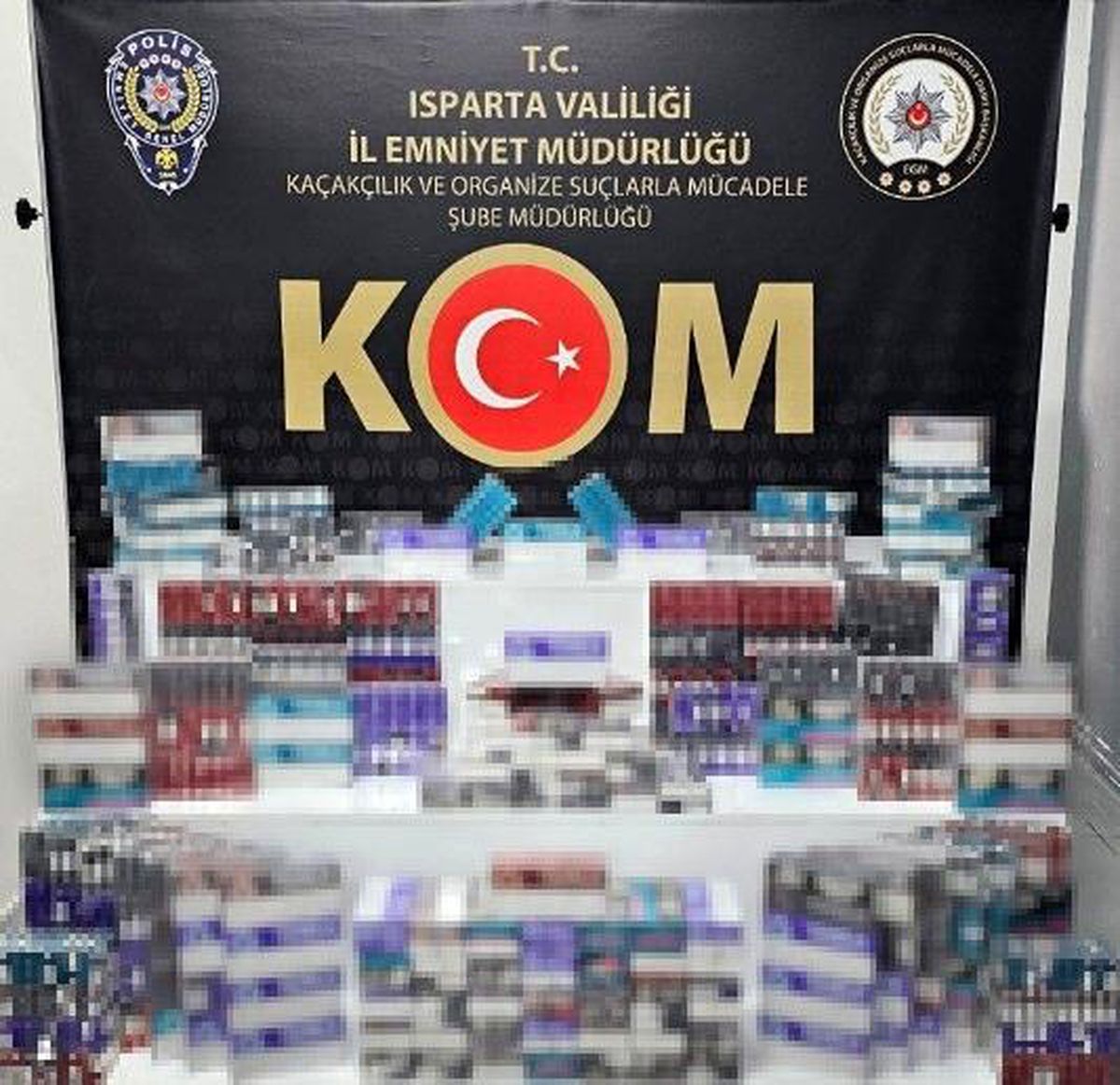 Isparta'da kaçak elektronik sigara kartuşu operasyonu: Bin 9