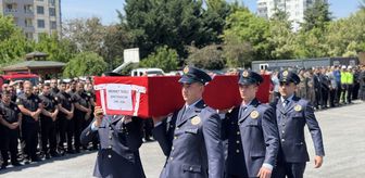 Konya’da yangında şehit olan itfaiye eri son yolculuğuna uğurlandı