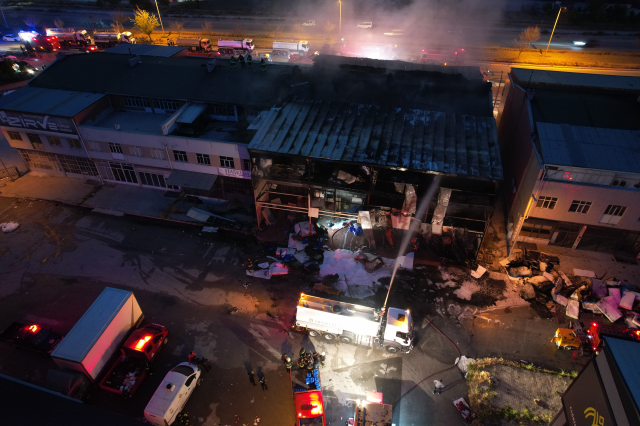 Fire Intervention at Furniture Factory