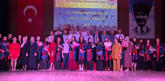 Kumluca Kız Anadolu İmam Hatip Lisesi'nde mezuniyet töreni yapıldı