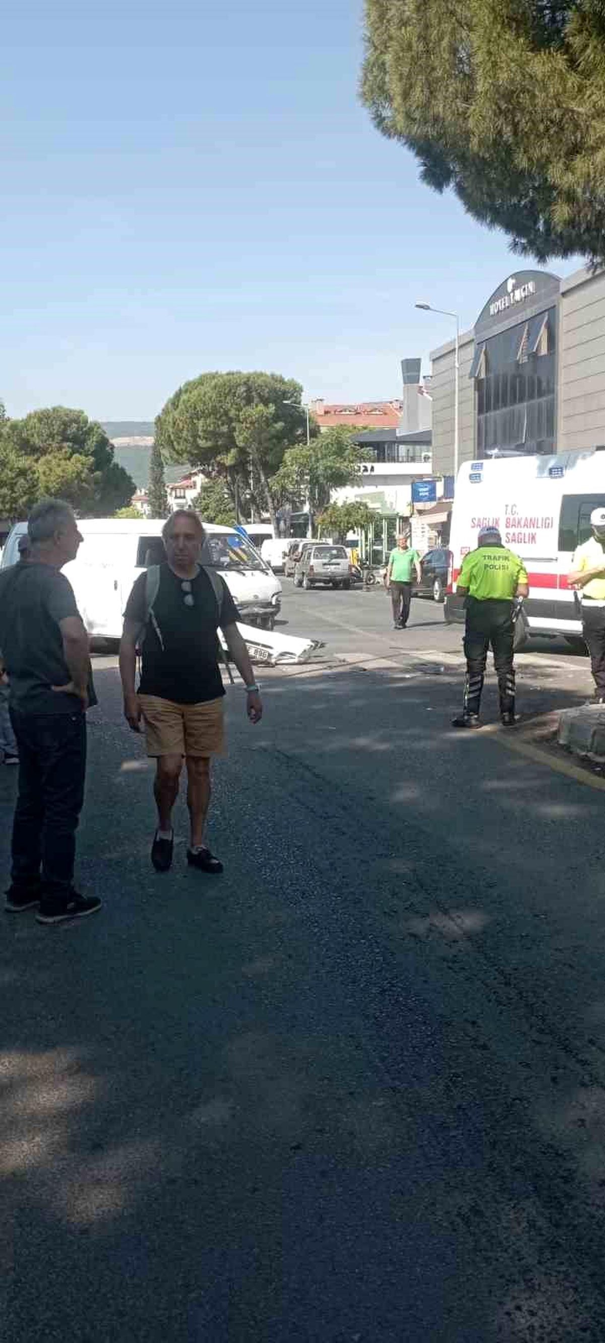 Menteşe'de trafik kazası: 1 yaralı