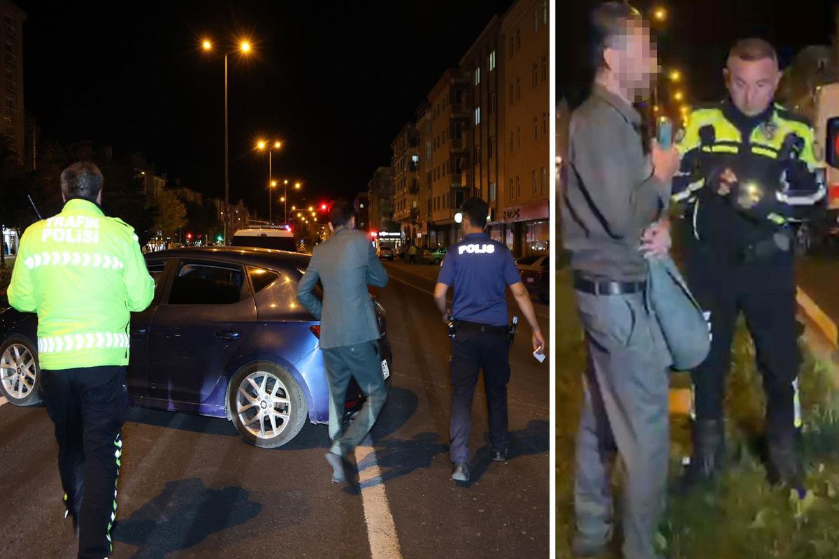 5'inci kez alkollü direksiyon başına geçen sürücü kaza yapınca suçu başkasına attı