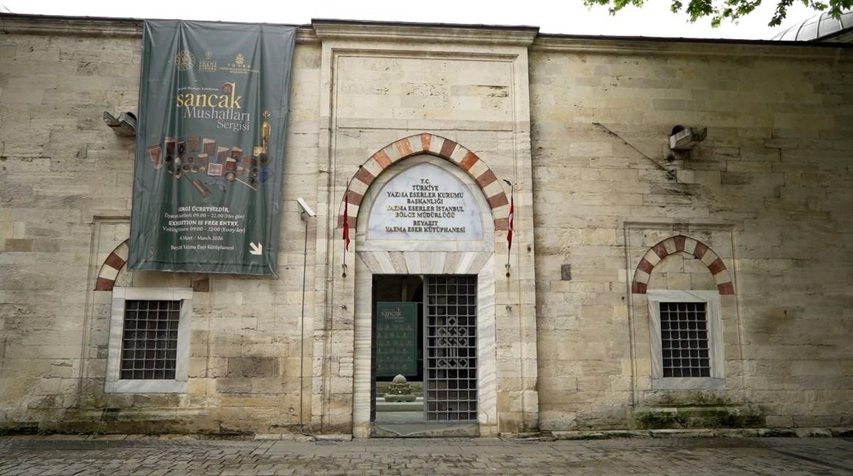 Sancak Mushafları Sergisi Beyazıt'ta Açıldı