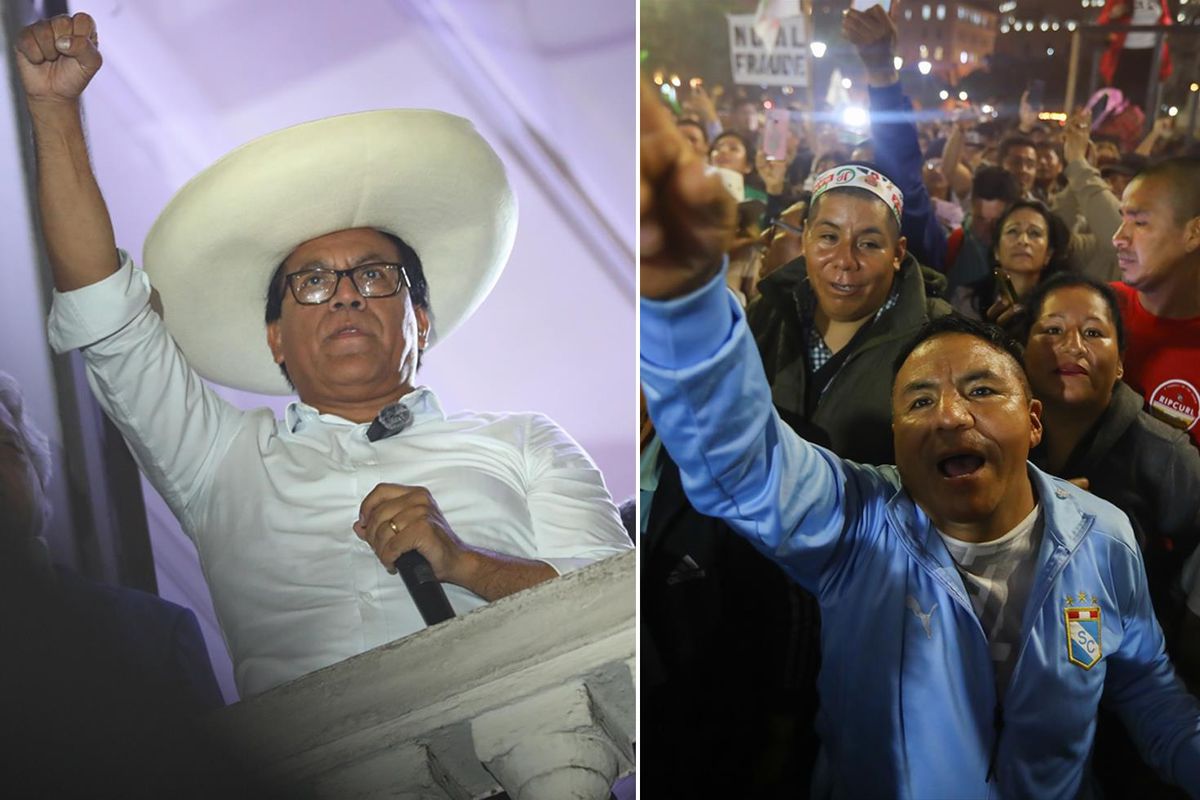 Peru'daki seçimin 2. turunda solcu aday Sanchez yarışta öne geçti