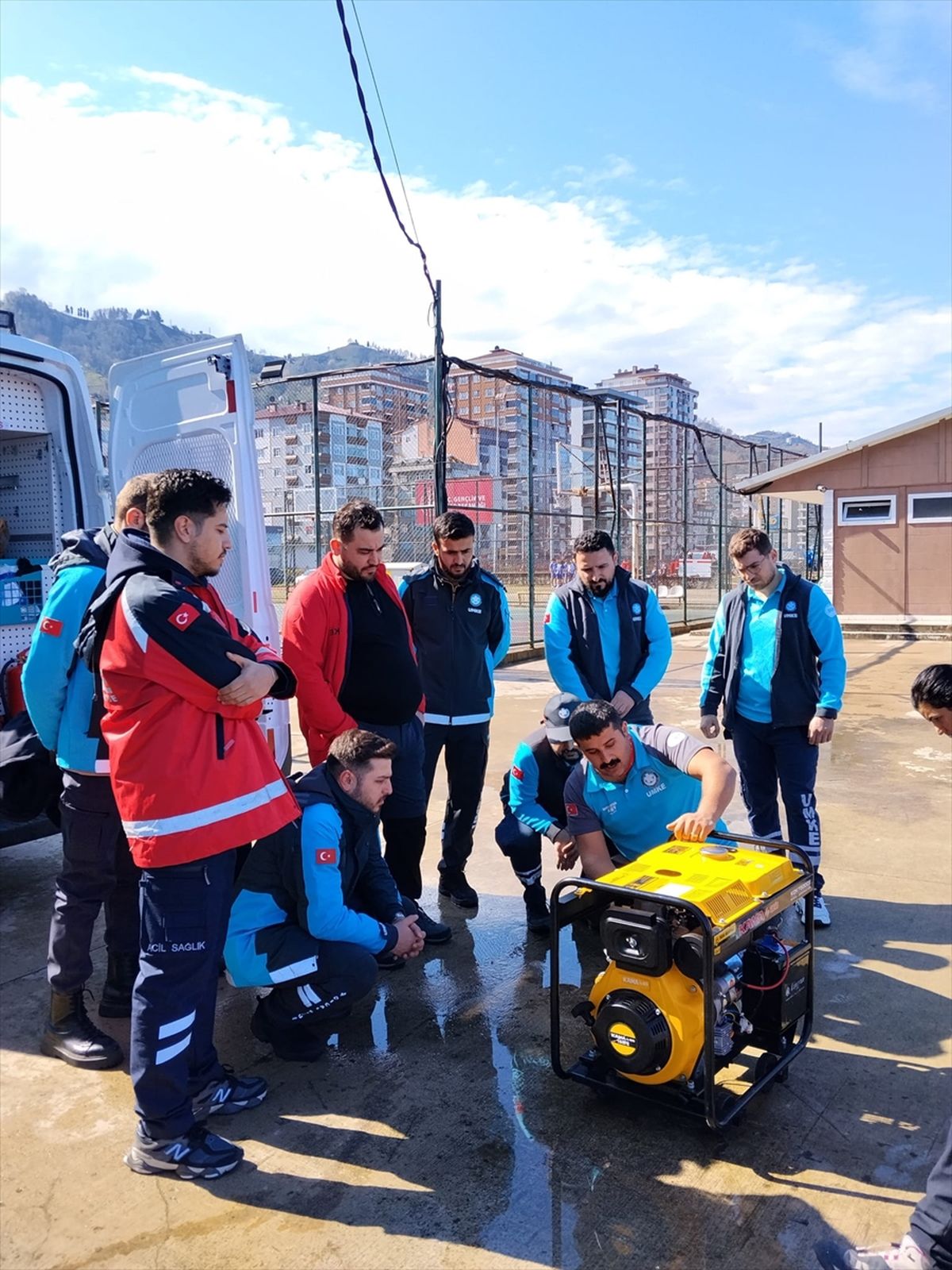 Rize'de UMKE personeline yönelik eğitim düzenlendi