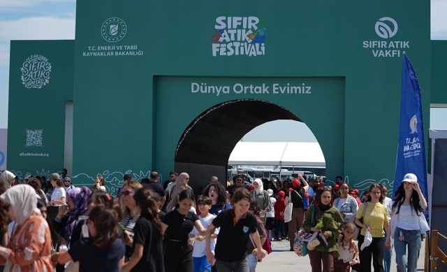 Sıfır Atık Festivali'ne 1 milyondan fazla ziyaretçi katıldı 5 sifir atik festivaline 1 milyo 57003750 2577 1 m