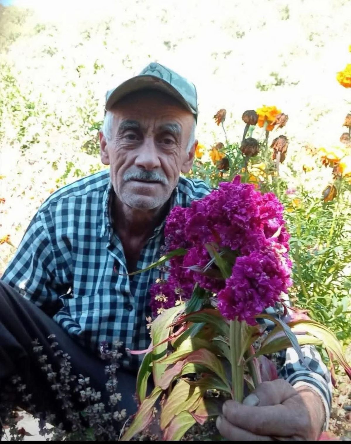 'Tarlaya gidiyorum' diye evden çıktı, evinin yakınındaki bah