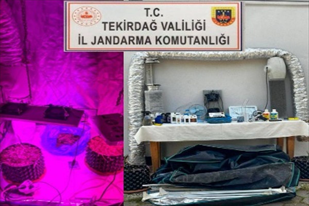 Tekirdağ'da uyuşturucu ve silah kaçakçılığı operasyonlarında
