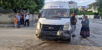 Tokat'ta otomobil ile minibüsün çarpıştığı kazada 5 kişi yaralandı