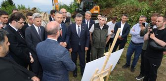 Trabzon'da sahipsiz hayvanlar için doğal yaşam alanının yapımına başlandı