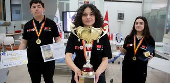 Vanlı öğrencilerden plazmalı yara cihazına altın madalya