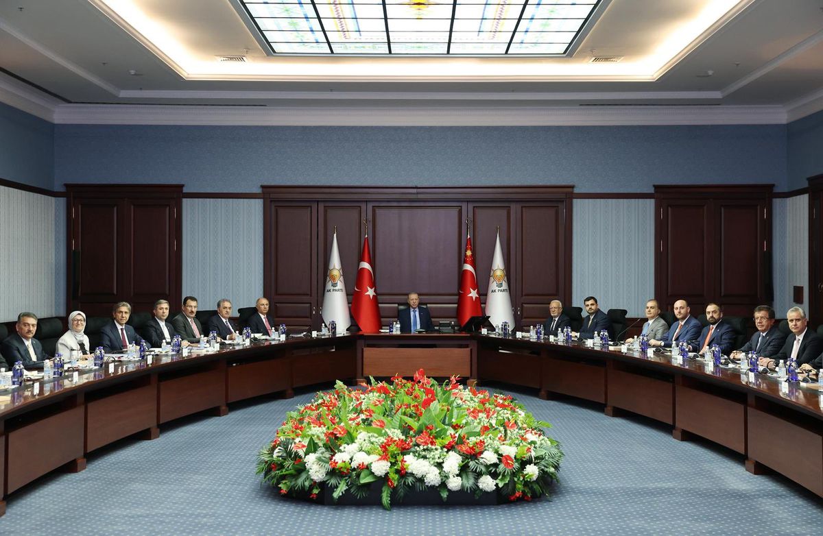 AK Parti Merkez Yürütme Kurulu toplandı